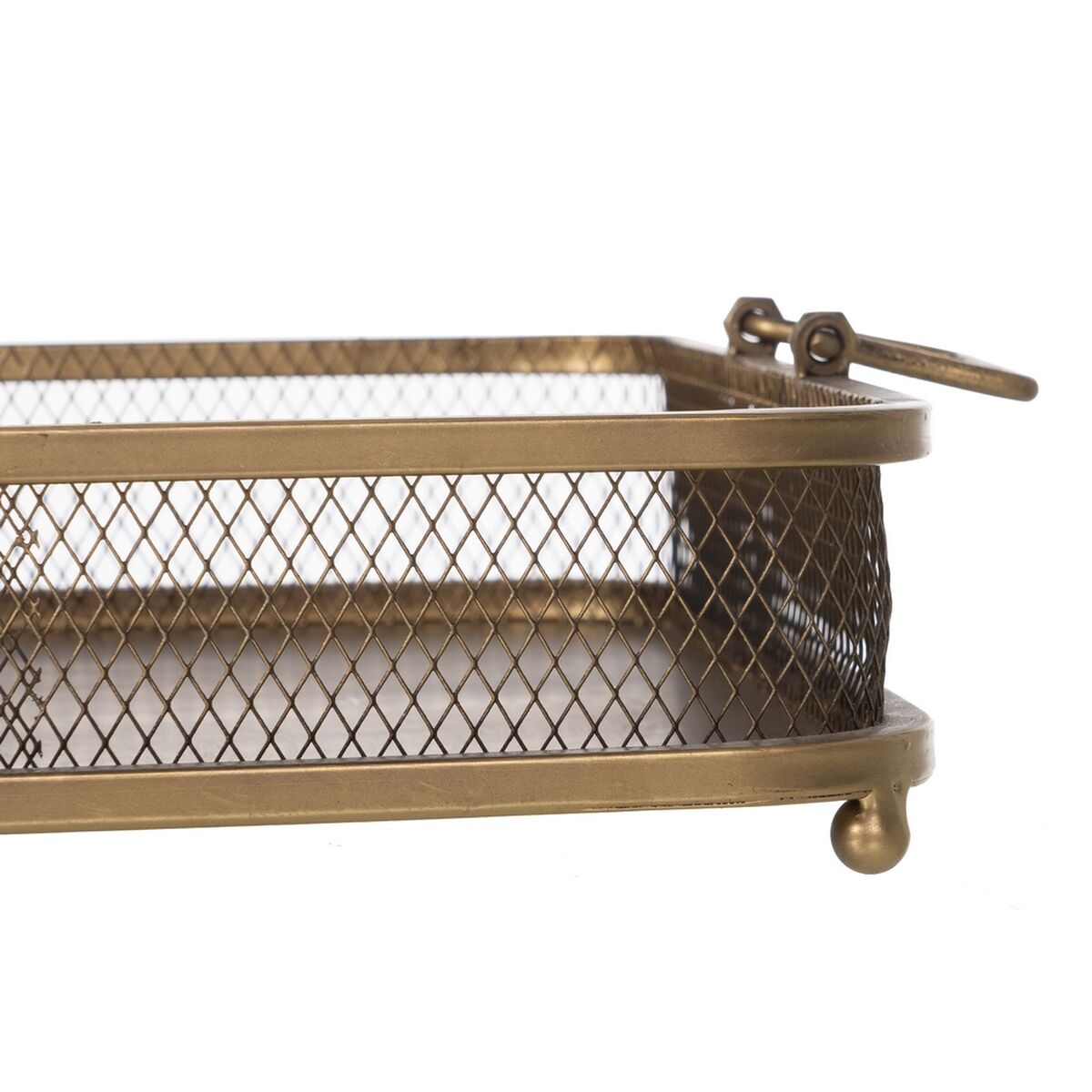Snackdienblad Gouden Ijzer 40 x 40 x 10 cm
